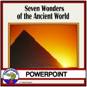 Preview of 7 Wonders of the Ancient World PowerPoint with Video Clips