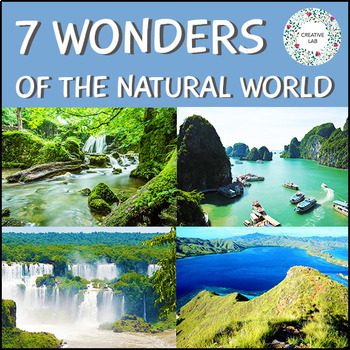 Preview of 7 Wonders of the Natural World - Research Project - PBL