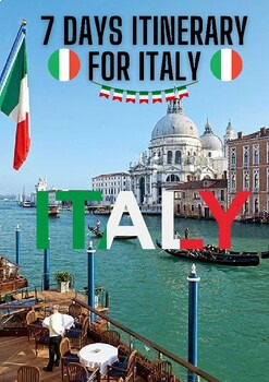 Preview of 7 days in italy itinerary /1 weeks in italy itinerary- plan a trip around italy