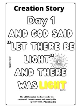 coloring pages gods light