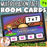 7's Multiplication Facts BOOM Cards | Digital Task Cards