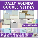 70+ Daily Agenda Options for Google Slides: Attendance Que