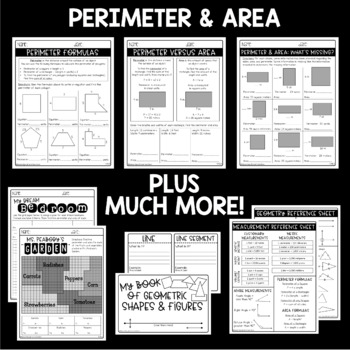 Measurement & Geometry Printables by Create Teach Share | TpT
