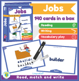 70 jobs | 140 cards  "read, match and write" | Professions