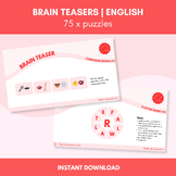 75 x Brain Teasers | English