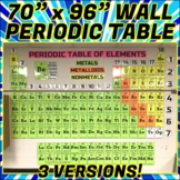 70"x96" Wall Periodic Table Poster