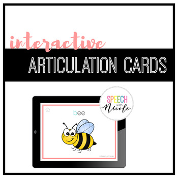 Preview of 700+ Interactive PDF Digital Articulation Task Cards | Speech Therapy