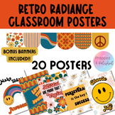 70s Retro Posters - Groovy Kindness Instant Bulletin Board