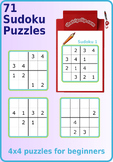 71 4x4 Sudoku Puzzles For Beginners