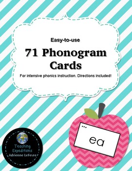 Preview of 71 Phonogram Cards