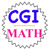 72 CGI word problems 4th grade-WITH KEY Common Core friendly
