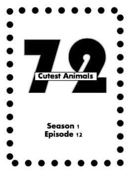 72 Cutest Animals Season 1 by Snapchats of a Teacher | TPT