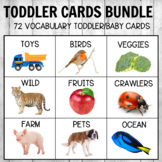 72 Toddler Montessori Cards (Vocabulary)