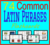 74 Common Latin Phrases: Flashcards