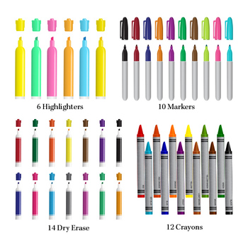 Set Of Writing Utensils Royalty Free SVG, Cliparts, Vectors, and Stock  Illustration. Image 18690045.