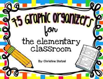 Preview of 75 Graphic Organizers for the Elementary Classroom