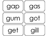 75 Hard and Soft 'G' Word Flashcards. 1st-3rd Grade Speech