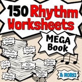 100 Rhythm Worksheets | Tests, Quizzes, Homework, Reviews 