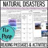 Natural Disasters / Severe Weather Reading Passages, Works