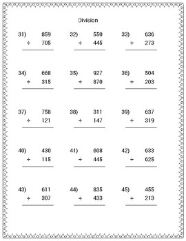 tri-FACTa - Multiplication & Division Gr 3-5