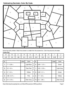 Math Coloring Pages