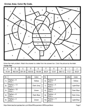Math Coloring Worksheets