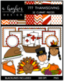 777 Thanksgiving Clipart Bundle 