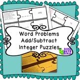7.NS.1 7.NS.3 Integer Math Puzzle - Add/Subtract word problems