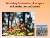 7.NS.1 Modeling Subtraction of Integers (BUNDLE) w/Number 