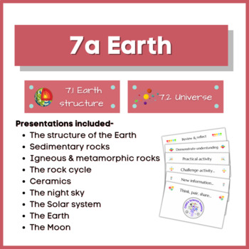 Preview of 7a Earth structure and the Universe (KS3)