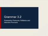 7th-10th Grammar Lecture 3.2: Possessive, Reflexive, and I