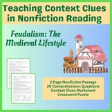 MS Nonfiction Reading Passage with Questions & Academic Vo