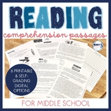 Reading Comprehension assessments 7th & 8th, Critical Thin