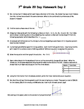 Homework Help 7th Grade Science
