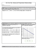 7th Grade CCSS Ratios and Proportional Relationships Assessment