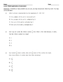 Special Education 7th Grade Common Core Math Word Problems