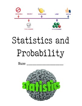 Preview of 7th Grade Common Core Probability and Statistics Unit