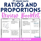Ratios and Proportional Relationships Review Booklet for 7