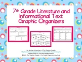 7th Grade Common Core Reading Graphic Organizers