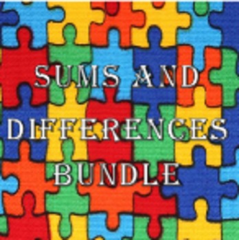 Preview of Fractions, Integers, and Rational Numbers Sums and Differences Bundle