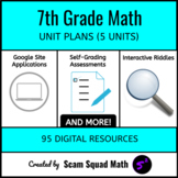 7th Grade Curriculum | 5 Units | Digital Resources Bundle