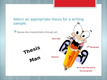 Preview of 7th Grade ELA TCAP SPI 7.2.3 & 7.3.3 Thesis Statements
