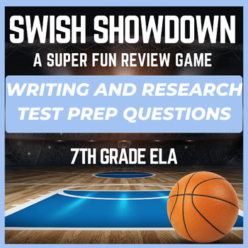 Preview of 7th Grade ELA Test Prep Review Game for SC Ready