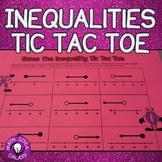 7th Grade End of the Year Review-Graphing Inequalities Tic