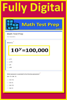 7th grade fsa math test prep practice print or paperless using google