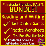 7th Grade Florida BEST PM3 BUNDLE Reading Writing Activiti