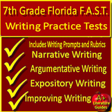 7th Grade Florida FAST PM3 Writing Practice Tests Florida 