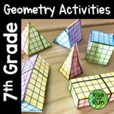 7th Grade Geometry Activities Bundle