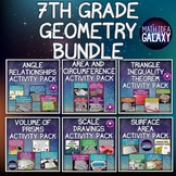 7th Grade Geometry Activity Bundle