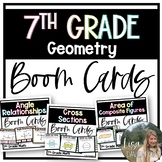 7th Grade Geometry Boom Cards Bundle